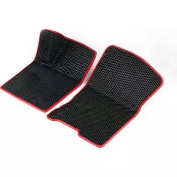 Передние коврики для Volkswagen Tiguan 2007 -2016 (Фольксваген Тигуан 1) Vicecar 2DL46017-красный