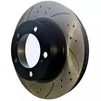 Передний левый перфорированный тормозной диск Avantech BR0267S 1715085