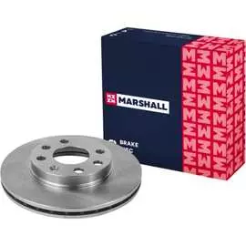 Передний тормозной диск Chevrolet Lanos 05-, Daewoo Nexia 95-, Opel Astra F 91- / Corsa A, B MARSHALL M2000407