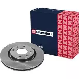 Передний тормозной диск Citroen Berlingo I 96- / C4 I, II 04-, Peugeot 206 00- / 207 06- / MARSHALL M2000436