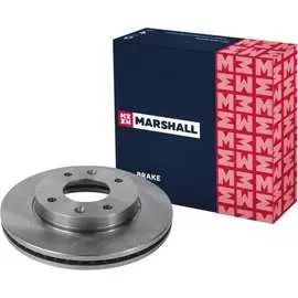 Передний тормозной диск Hyundai Elantra III XD 00- / Matrix 01-, Kia Spectra I 06- MARSHALL