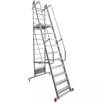 Передвижная складная лестница Новая Высота 3540110