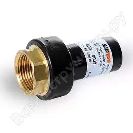 Переход sabfuse латунь sdr11 pe pn16 d20 x 1/2", внутренняя резьба 80391602000b