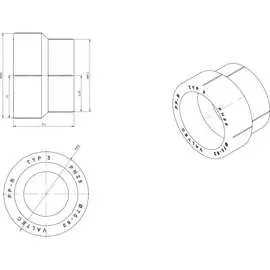 Переходная муфта Valtec VTp.705.0.075063