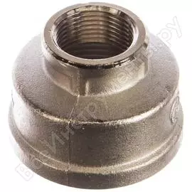 Переходная никелированная муфта STOUT RG008Q0PRR6L34