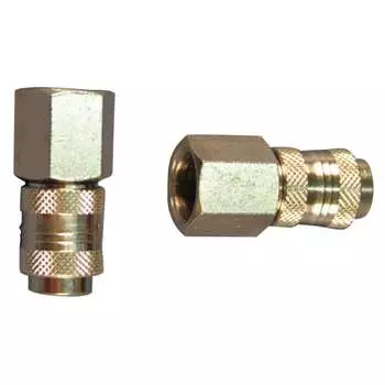 Переходник (20 шт; рапид мама - 1/4 мама) elitech 0704.006404