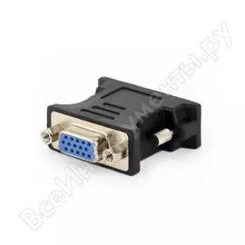 Переходник Cablexpert 29M/15F A-DVI-VGA-BK