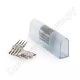 Односторонний переходник для неона LS001 220V, 5050, RGB, 10pkt Elektrostandard PSL-1 a043637