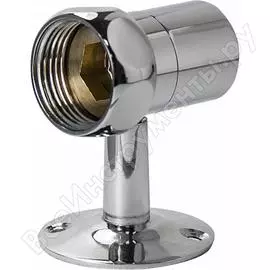 Переходник стм термо 1х3/4, г/ш, с воздухоотводчиком, колпачком и креплением для полотенцесушителей, хром cprdw134