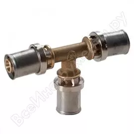 Переходной тройник мп giacomini rm151 латунь, пресс, дн 26х20х26 rm151y086 027-9688