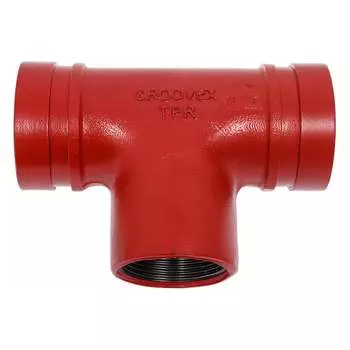 Переходной тройник под резьбу GROOVEX TPR6048