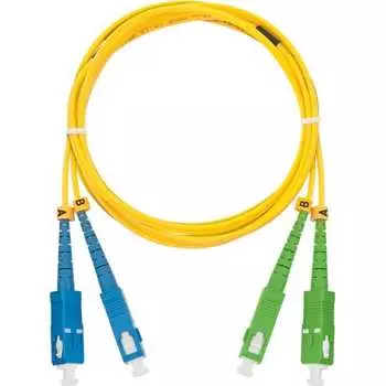 Переходной волоконно-оптический шнур NIKOMAX NMF-PC2S2C2-SCU-SCA-002