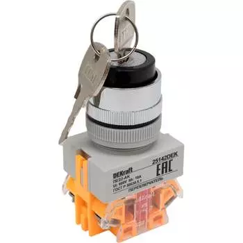 Переключатель DEKraft ПЕ22-AKSR-2-BLK 25142DEK