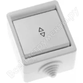 Брызгозащищенный одноклавишный переключатель Кунцево-Электро А610-326 5908