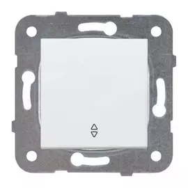 Переключатель panasonic 1кл проходной белый karre plus 54917 wktt0003-2wh-res