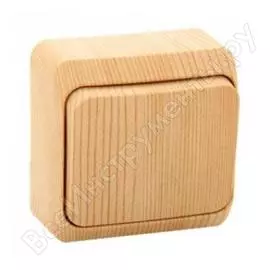 Наружный одноклавишный переключатель Systeme Electric Lexel Этюд BA10-004D