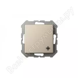 Перекрестный одноклавишный выключатель LIREGUS Эпсилон IPK6 10-001-01 E/Ch 28-305