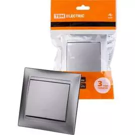 Перекрестный одноклавишный выключатель TDM ELECTRIC Лама SQ1815-0236