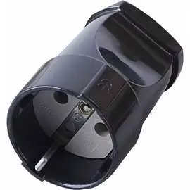 Переносная одноместная розетка STEKKER 32854