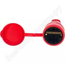 Переносная одноместная розетка STEKKER RST16-21-44 39195