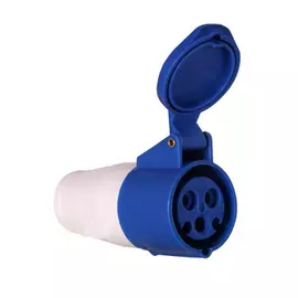 Переносная розетка ekf 213, 2р+ре, 16а, 220в, ip44, ps-213-16-220