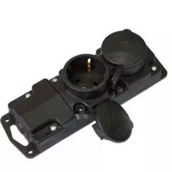 Переносная штепсельная двухместная розетка BYLECTRICA Р16-764