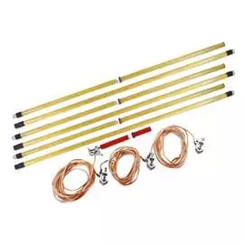 Переносное заземление для РУ до 220 кВ Электро Трейд ЗПП-220Э-3 ET-Z180-3-25