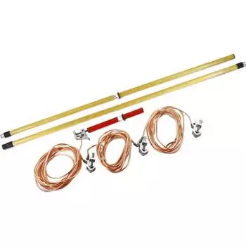 Переносное заземление для РУ Электро Трейд ЗПП-220Э ET-Z180-35