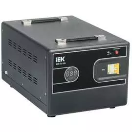 Переносной однофазный стабилизатор напряжения IEK HUB IVS21-1-012-13
