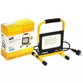 Переносной светодиодный прожектор IEK СДО 06-50П LPDO603-050-65-K02