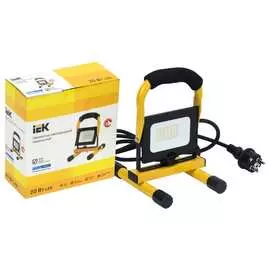 Переносной светодиодный прожектор IEK СДО 06-20ПLED LPDO603-020-65-K02