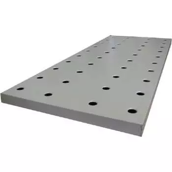 Перфорированная полка ООО ФУРАМА СТФ 1000x800 мм, серая СТФ-П10.8п