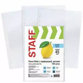 Перфорированные папки-файлы Staff 226832