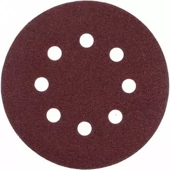 Перфорированный шлифовальный абразивный круг ТУНДРА 2603074