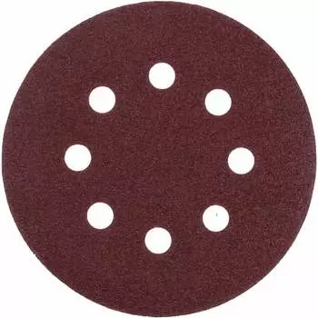 Перфорированный шлифовальный абразивный круг ТУНДРА 2603073