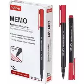 Перманентный маркер Hatber Memo 072614