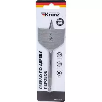 Перовое сверло по дереву KRANZ KR-91-0680