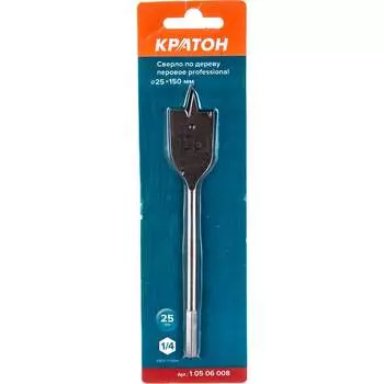 Перовое сверло по дереву Кратон PROF 1 05 06 008