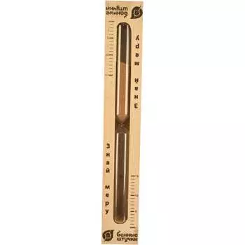 Песочные часы для бани и сауны Банные штучки Знай меру 18033