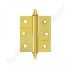 Петля нора-м 610-3" pb латун.покр. левая 2,5 мм №2 10613