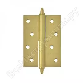 Петля нора-м 610-4" sв мат.латун.покр. левая 2,5 мм №2 10565