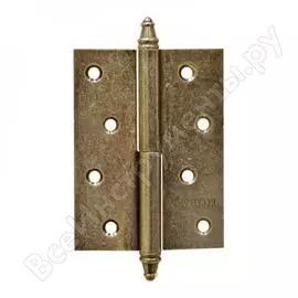 Петля нора-м 610-4" застар.бронза правая 100x75x2.5 5456