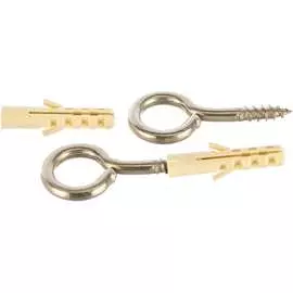 Петля-шуруп ЕВРОПАРТНЕР 20х10х4,1 нержав.сталь G2 0553 1