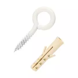 Петля-шуруп ЕВРОПАРТНЕР L20 х d3,8 x O8 мм 3 шт. 13 6299 1