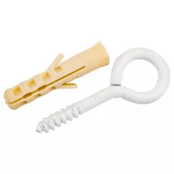 Петля-шуруп ЕВРОПАРТНЕР L20 х d4 x O10 мм 2 шт. 13 6300 1