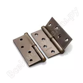 Петля стальная 100*75*2,5, правая, плоский колпачок ренц r 100 fh ab