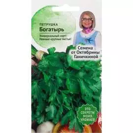Петрушка семена ОКТЯБРИНА ГАНИЧКИНА Богатырь 119138