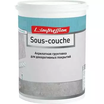 Пигментированная грунтовка для декоративных покрытий L'impression Sous-couche E225JZUDLU