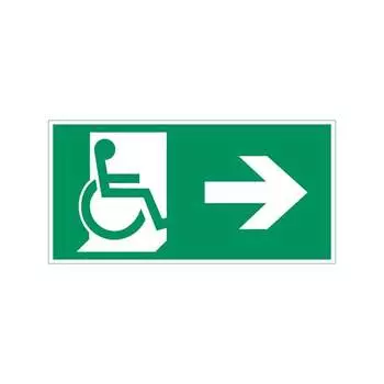 Пиктограмма для аварийно-эвакуационного светильника giant/vision/twofold/evade VARTON V5-EM03-60.003.030