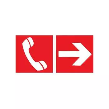 Пиктограмма для аварийно-эвакуационного светильника giant/vision/resist/twofold/evade VARTON V5-EM03-60.003.046